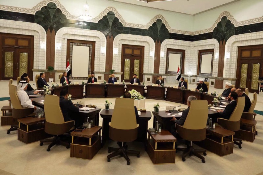 الزيدي يعقد اجتماعاً لائتلاف إدارة الدولة قبل زيارة واشنطن