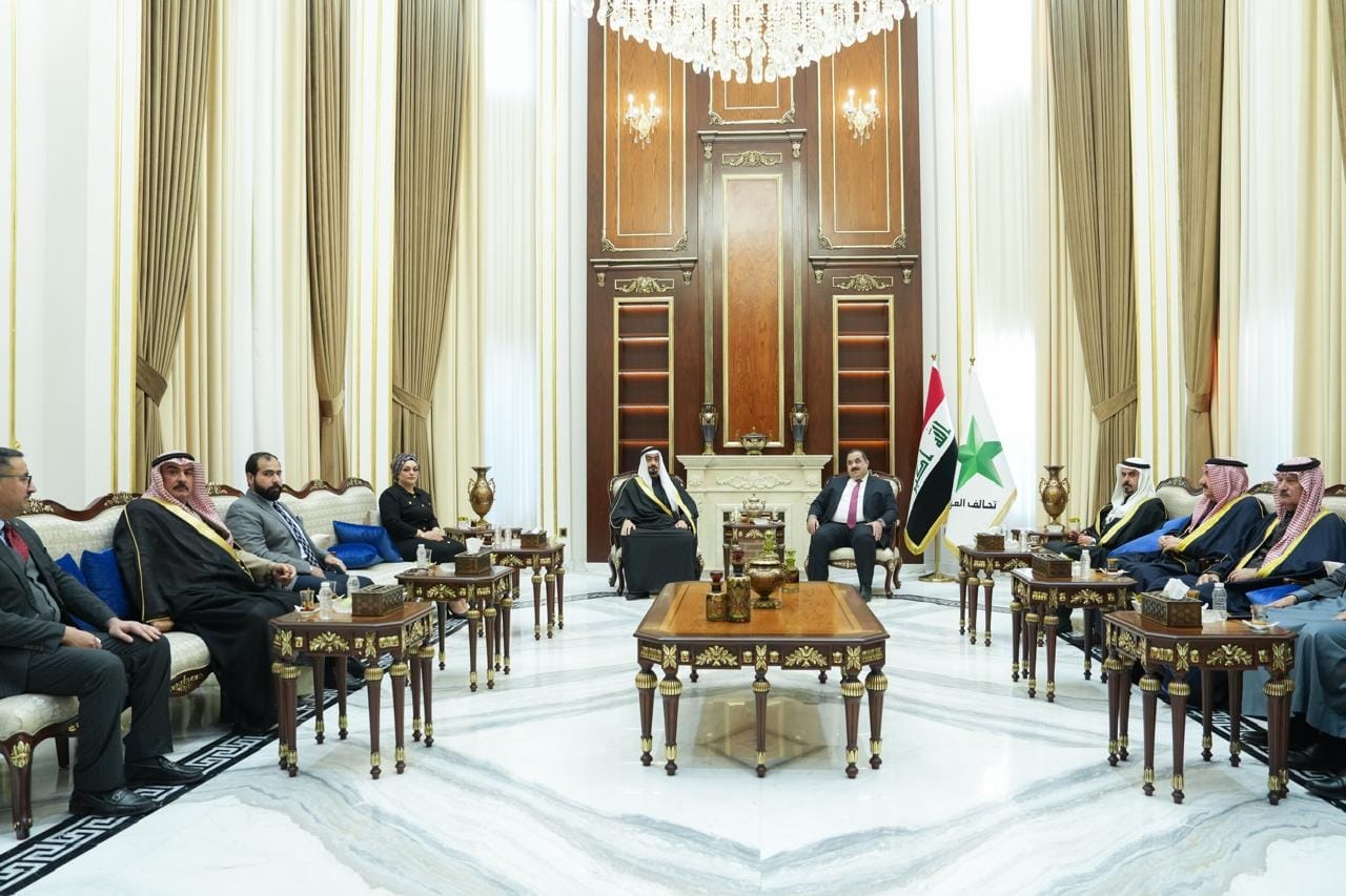 السّامرائي يستقبل وفد قبيلة شمر للتأكيد على تعزيز وحدة الصف الوطني