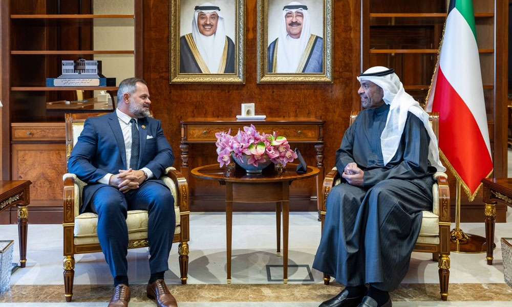 وزير الخارجية يستقبل عضو لجنة الشؤون الخارجية في مجلس النواب الأمريكي