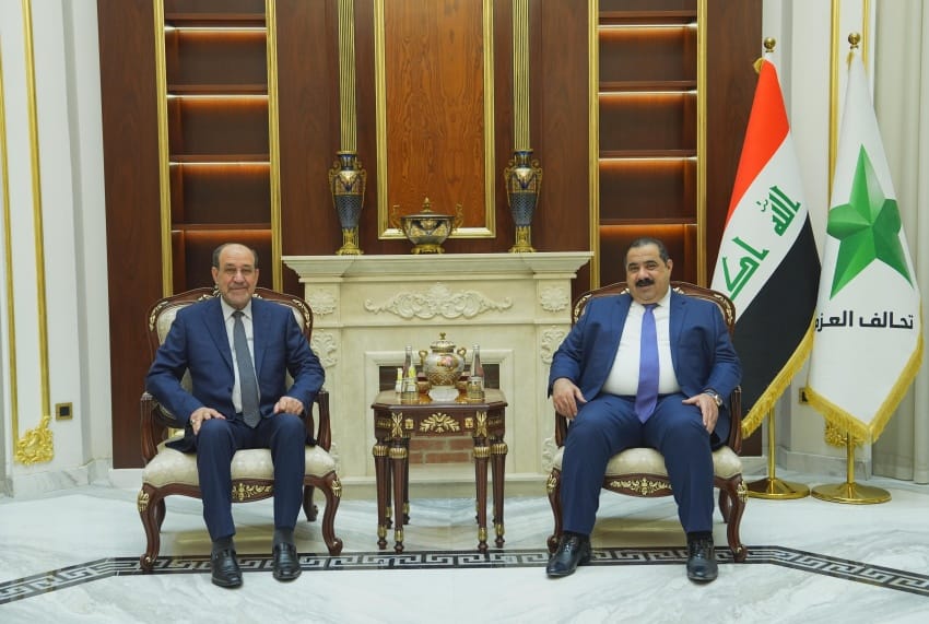 السامرائي يستقبل المالكي ويبحث معه تطورات المرحلة السياسية
