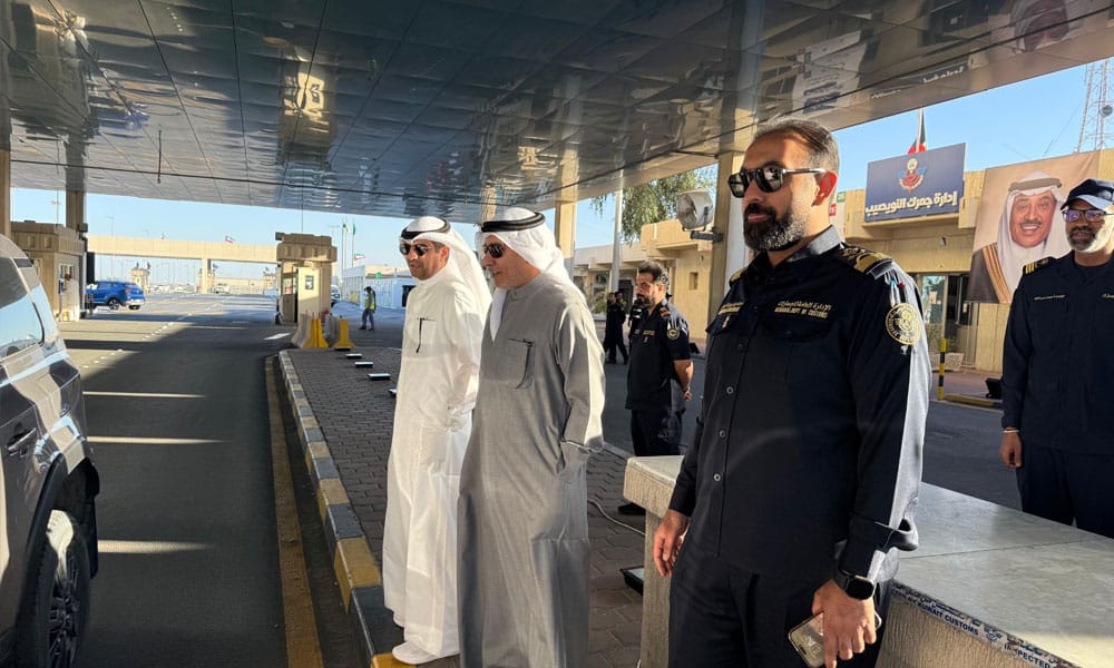 رئيس “الجمارك” يتفقد منفذ النويصيب خلال فترة الأعياد الوطنية