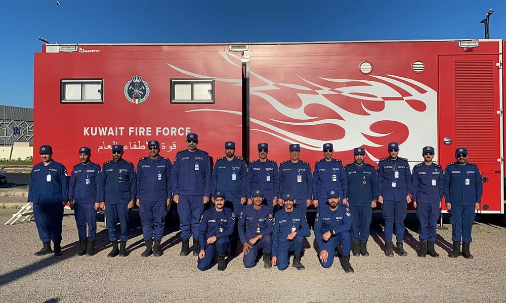 نائب رئيس الإطفاء للحماية المدنية بالتكليف يتفقد عددا من نقاط الإطفاء المكلفة بتأمين مواقع الاحتفالات الوطنية