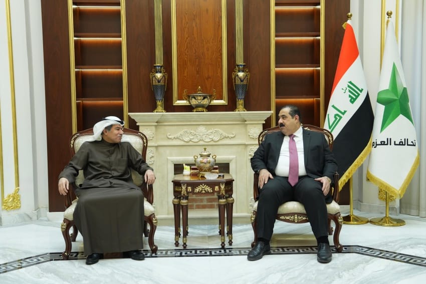 السامرائي يستقبل السفير الكويتي ويبحثان تعزيز العلاقات بين البلدين