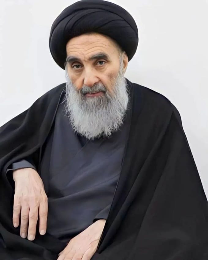 السيد السيستاني يعزي بإستشهاد المرشد الايراني علي خامنئي