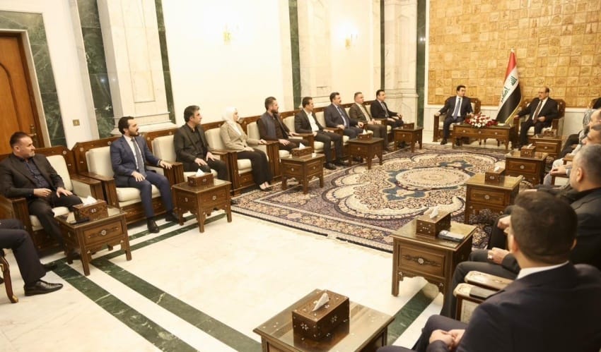 المالكي ووفد الحزب الديمقراطي يبحثان انعكاسات الصراعات الإقليمية على العراق