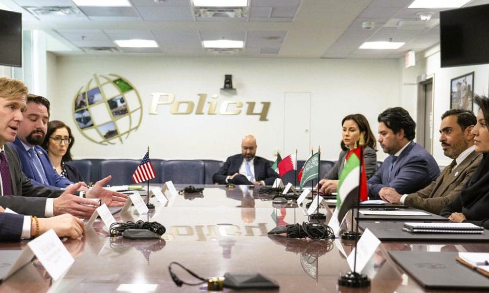 سفيرة الكويت في واشنطن تشارك في اجتماع تنسيقي خليجي في البنتاغون لبحث التطورات الأمنية بالمنطقة