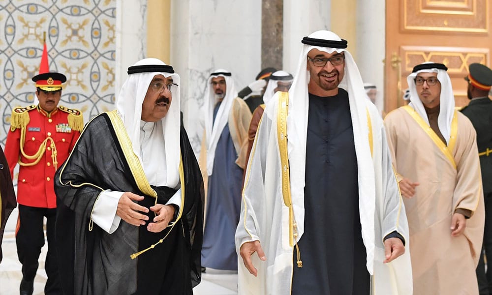 سمو أمير البلاد يتلقى اتصالا هاتفيا من رئيس دولة الإمارات العربية المتحدةسمو أمير البلادسمو أمير البلاد يتلقى اتصالا هاتفيا من رئيس دولة الإمارات العربية المتحدة