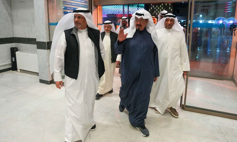 سمو رئيس مجلس الوزراء يقوم بزيارة تفقدية إلى برج التحرير