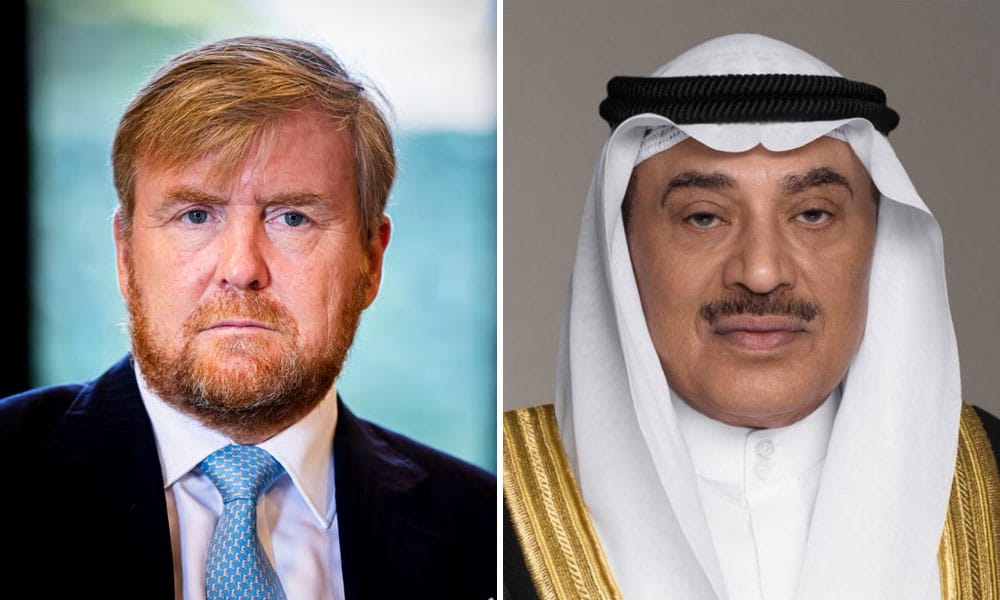 سمو ولي العهد يتلقى اتصالا من ملك هولندا أدان خلاله الهجمات الإيرانية السافرة على الكويت