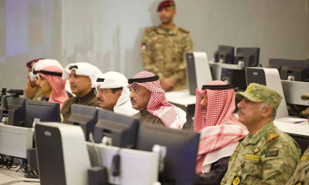 سمو ولي العهد يقوم بزيارة إلى الرئاسة العامة للحرس الوطني