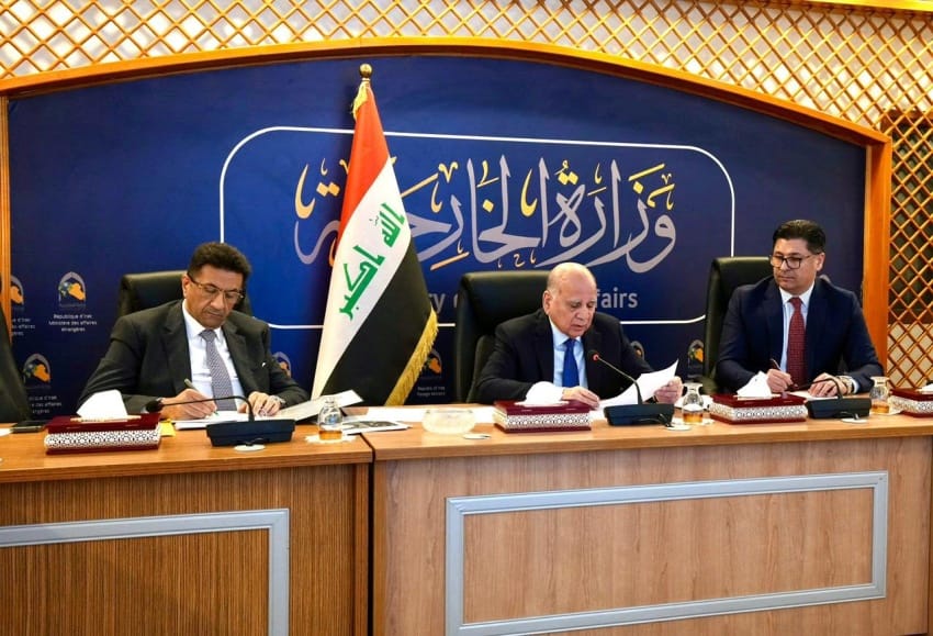وزير الخارجية يؤكد رفض العراق للانجرار في الصراع مع إيران