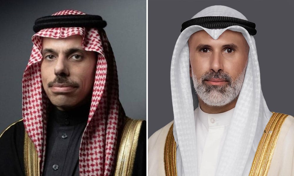 وزير الخارجية يجري اتصالا مع نظيره السعودي لبحث التصعيد العسكري في المنطقة نتيجة العدوان الإيراني الآثم