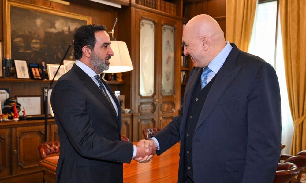 سفير الكويت في روما يبحث مع وزير الدفاع الإيطالي الهجمات الإيرانية السافرة على دول الخليج