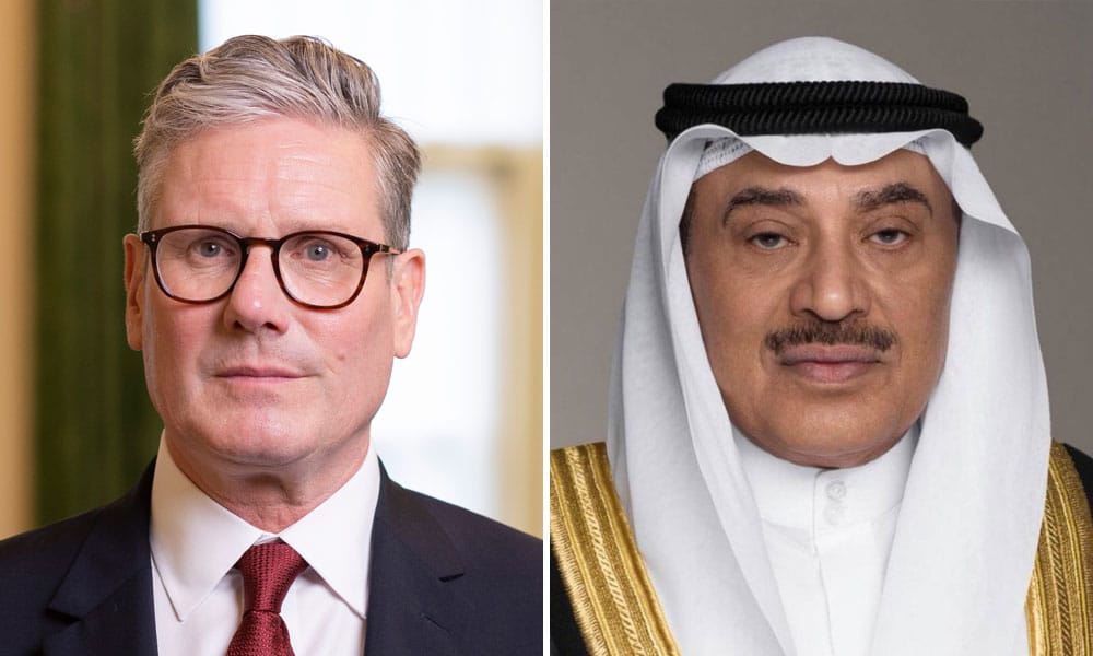سمو ولي العهد يتلقى اتصالا من رئيس الوزراء البريطاني جدد فيه وقوف بلاده وتضامنها التام مع الكويت